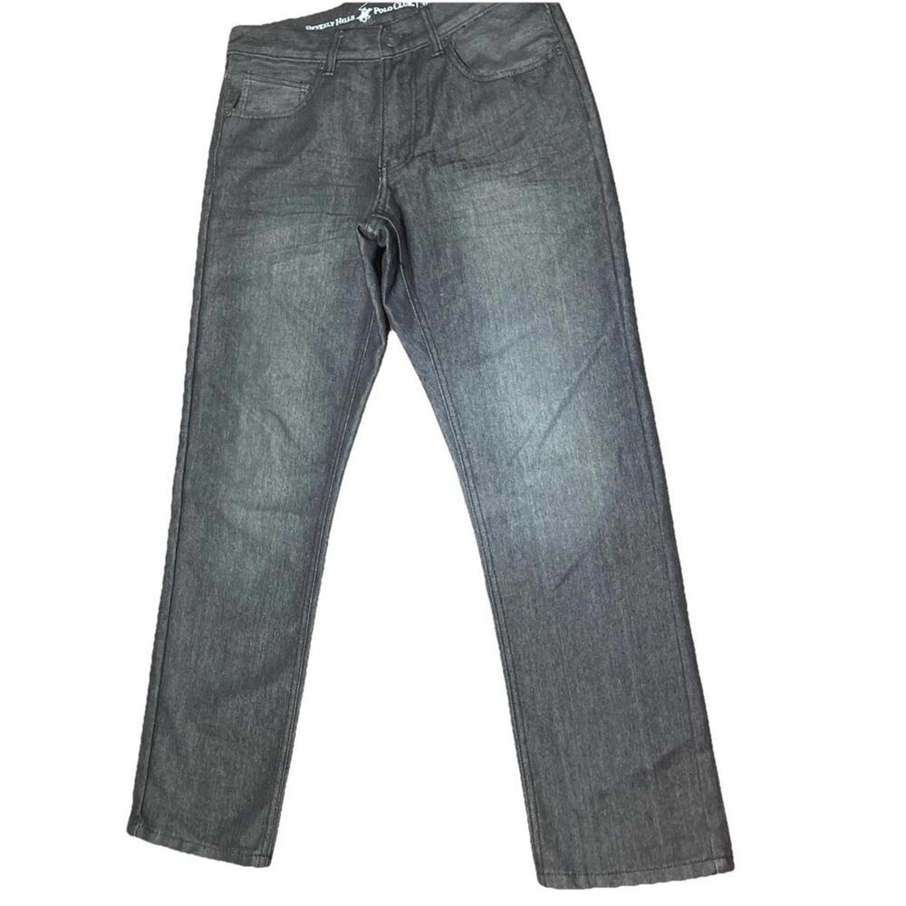 Beverly Hills Polo Club Blue Straight Leg Pocket Jeans Size 30/30